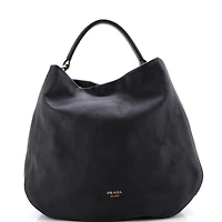 Pre-Owned Prada Large Slouch Hobo Leather