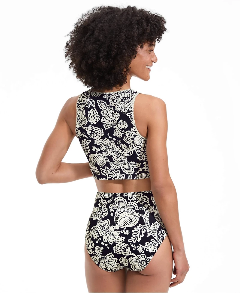 Lands' End Women's Whipstitch Bikini Set