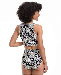 Lands' End Women's Whipstitch Bikini Set