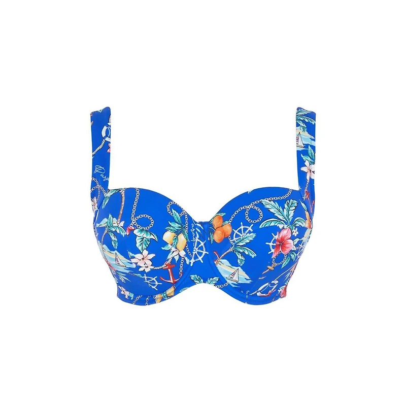 Panache Lingerie Women's Paradiso Olivia Underwire Balcony Swim Bra