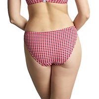 Panache Lingerie Women's Gingham Classic Bikini Bottom