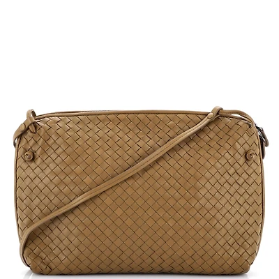 Pre-Owned Bottega Veneta Medium Nodini Crossbody Bag Intrecciato Nappa
