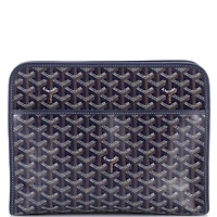 Pre-Owned Goyard Gm Jouvence Toiletry Pouch Coated Canvas