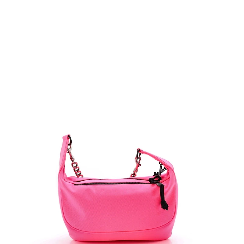 Pre-Owned Balenciaga Raver Chain Shoulder Bag Canvas