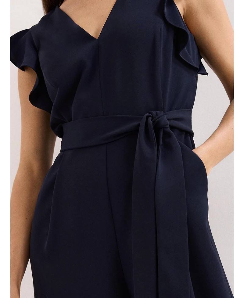 Phase Eight Women's Kallie Frill V-Neck Jumpsuit