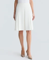 Kasper Women's Pleated Flare Skirt