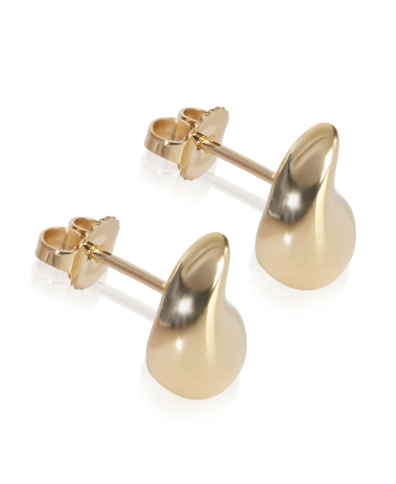 Pre-Owned Tiffany & Co Yellow Gold Elsa Peretti Teardrop Earrings