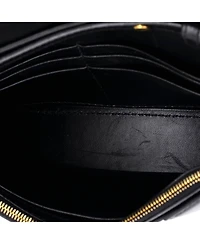 Pre-Owned Balenciaga Hourglass Chain Wallet Leather