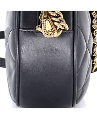 Pre-Owned Dolce and Gabbana Small Devotion Camera Bag Quilted Leather