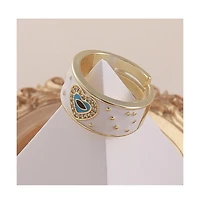 Sohi Women's The Evil Heart Finger Ring