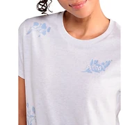 Puma Women's Floral Graphic Crewneck Short-Sleeve T-Shirt