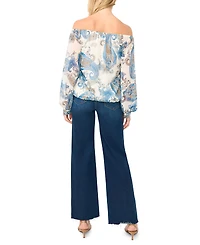 Ots Long Svl Blouse W Tie