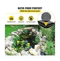 Sugift Lldpe Pond Liner 20 Mil Thickness for Fish Ponds Water Gardens
