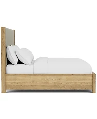 Davie Queen Upholstered Bed with Storage