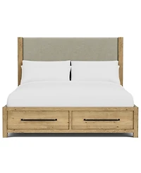 Davie 3-Pc. King Storage Bedroom Set (Upholstered Bed