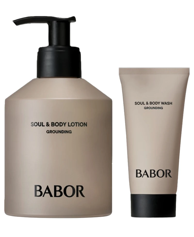 Babor 2-Piece Soul & Body Grounding Lotion and Shower Gel Set