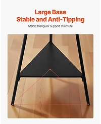 Gouun Freestanding Coat Rack Stand with Shelves and Hooks,