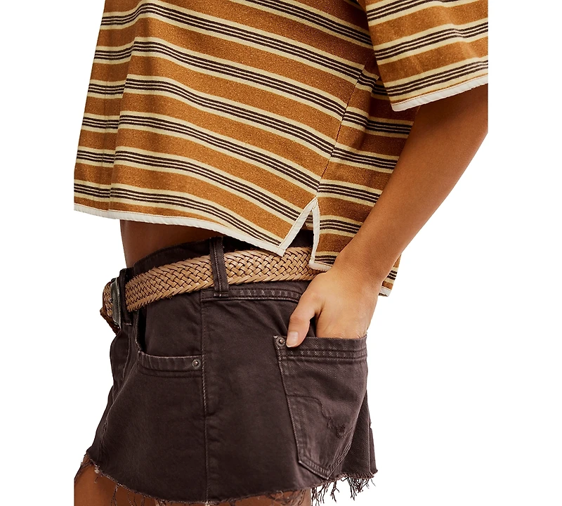 Free People Women's Clean Rugby Tee