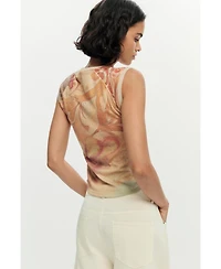 Desigual Women's Sleeveless Knit T-shirt