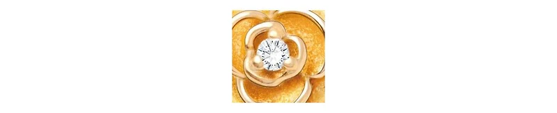 Tiny Blessings 14K Radiance Cz Studs Screw Back Earrings