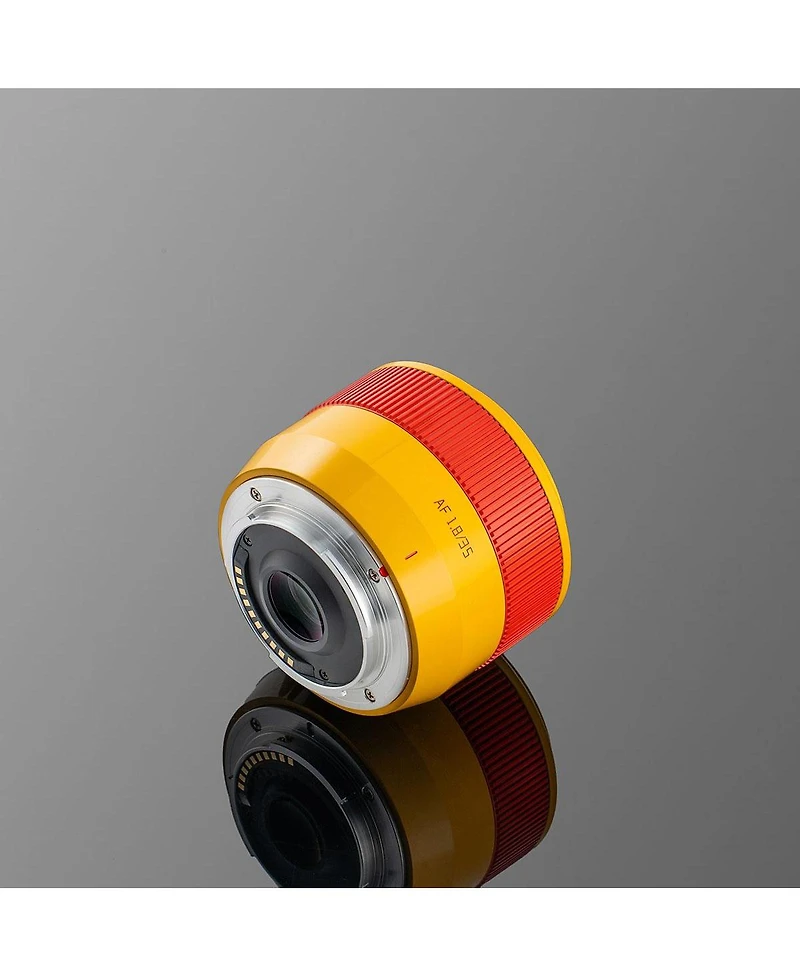 TTArtisan Af 35mm f/1.8 Lens for Fujifilm X Mount, Orange Limited Edition