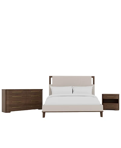 Amelie 3-Pc. Queen Bedroom Set (Bed, Dresser & Nightstand)