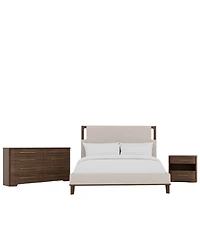 Amelie 3-Pc. Queen Bedroom Set (Bed, Dresser & Nightstand)