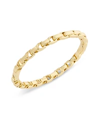 Coach Gold Signature C Link Bangle Bracelet