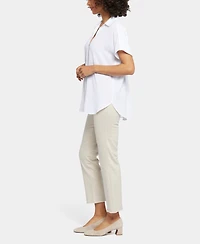 Nydj Women's Short-Sleeve Becky Top