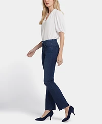 Nydj Women's Waist-Match Marilyn Straight Jeans