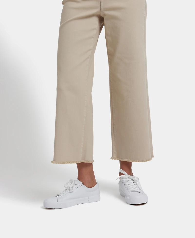 Nydj Women's High-Rise Coco Relaxed Wide-Leg Crop Jeans