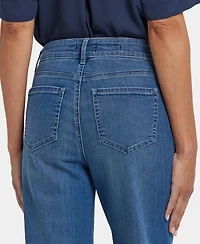 Nydj Women's High-Rise Marilyn Straight Jeans