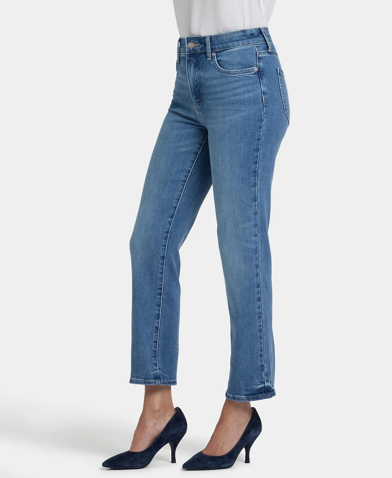 Nydj Women's High-Rise Marilyn Straight Ankle Jeans