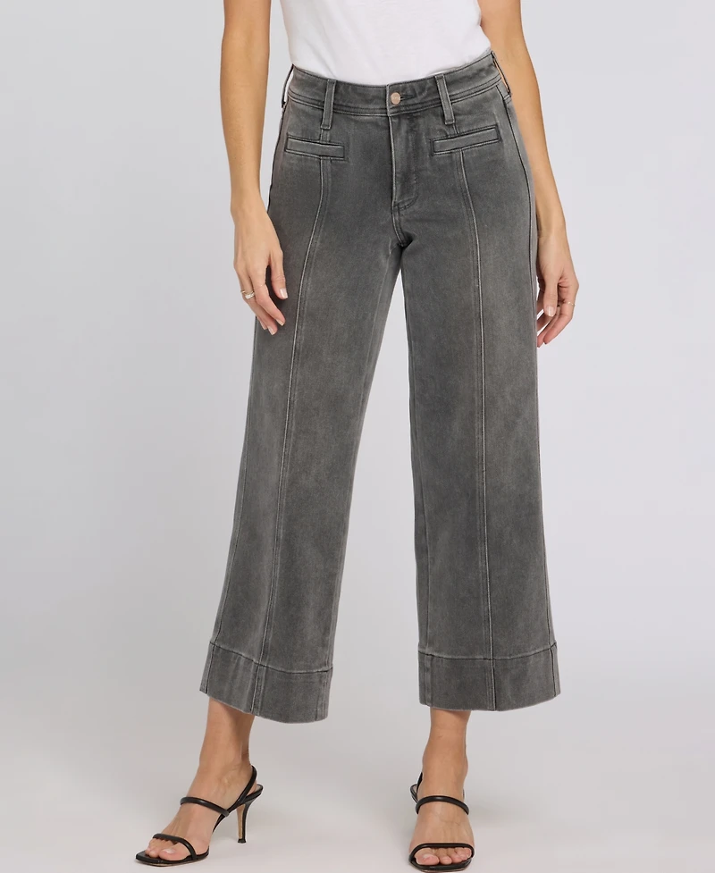 Nydj Women's Teresa Wide-Leg Ankle Jeans