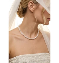 Joey Baby 2-Piece Gift Set 18K Plated Freshwater Pearl Necklace and Earrings