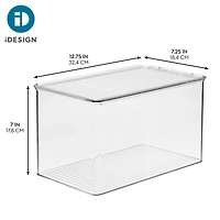 Stackable Clear Plastic Shoe Boxes with Lids for Closet, 2-Pack