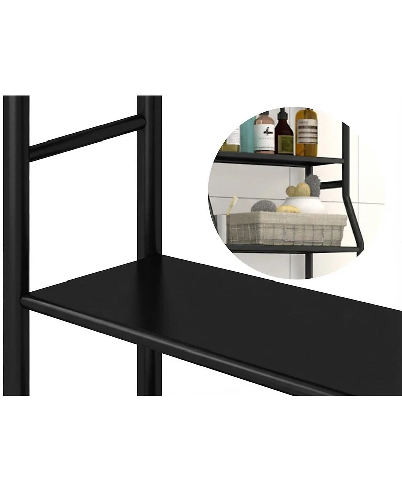 homfan Space-Saving 3-Tier Over Toilet Storage Rack