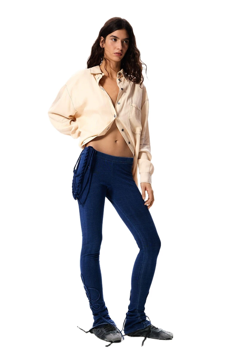 Desigual Women's Long Knit Trousers