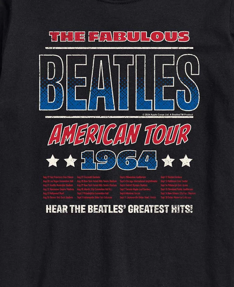 Airwaves Men's The Beatles American Tour 64 Short-Sleeve Graphic T-Shirt