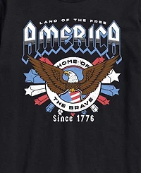Airwaves Men's America Rock Short-Sleeve Graphic T-Shirts