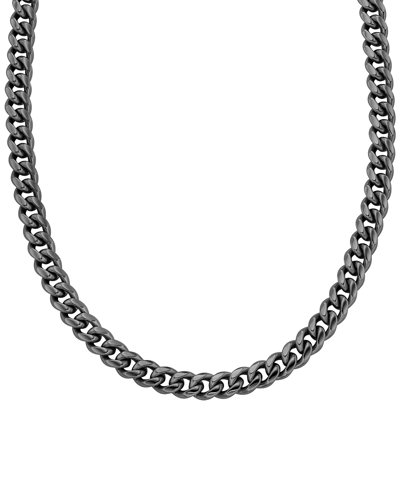 Michael Kors Faceted Curb Chain Necklace