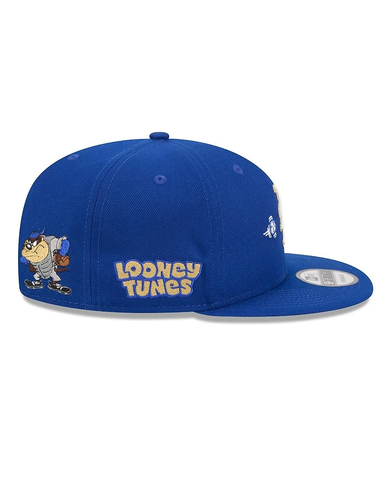 New Era Men's Royal New York Mets Looney Tunes Tasmanian Devil 9FIFTY Snapback Hat
