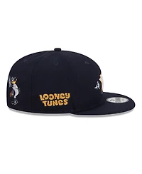 New Era Men's Navy Houston Astros Looney Tunes Daffy Duck 9FIFTY Snapback Hat