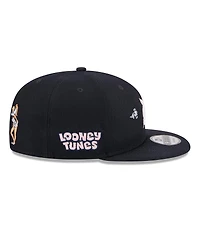 New Era Men's Navy Detroit Tigers Looney Tunes Lola Bunny 9FIFTY Snapback Hat