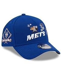 New Era Men's Royal New York Mets Looney Tunes A-Frame 9FORTY Adjustable Hat