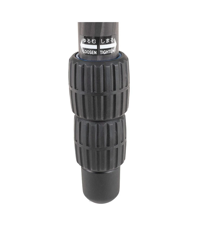 Slik Pro Cf-633 3-Section Carbon Fiber Tripod, 64.2" Max Height, Black
