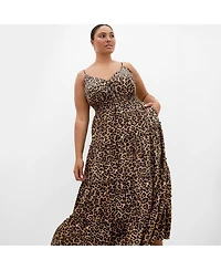 City Chic Women's Amaya Leopard Print Maxi Dress