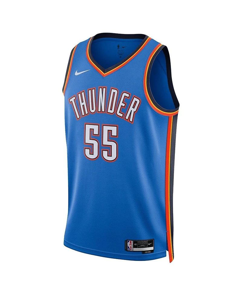 Nike Men's and Women's Isaiah Hartenstein Blue Oklahoma City Thunder Icon Edition Swingman Jersey