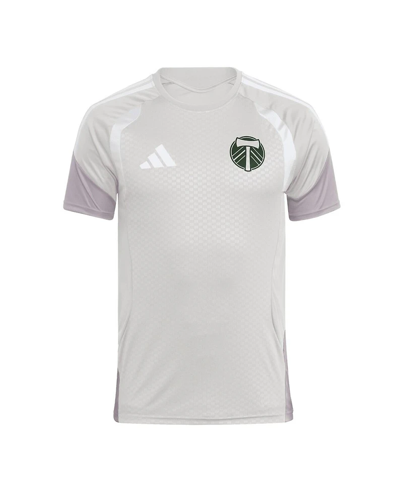 Adidas Men's Silver Portland Timbers 2026 Competition Training Jersey