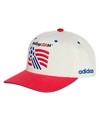 Adidas Men's and Women's White/Red Usmnt 1994 World Cup Graphic Adjustable Hat